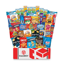 Snack Box Care Package Snacks for College Students, Finals, Snack Packs ...