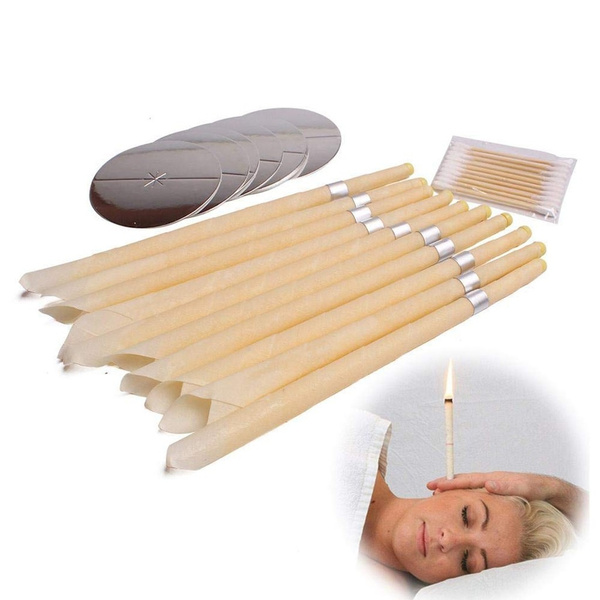 10pcs/set Ear Candles Ear Wax Remover Candles Ear Candling