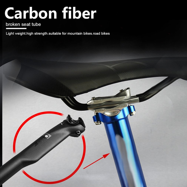 T700 Carbon Fiber Road Bike Seat Rod Mountain Bike Broken Wind