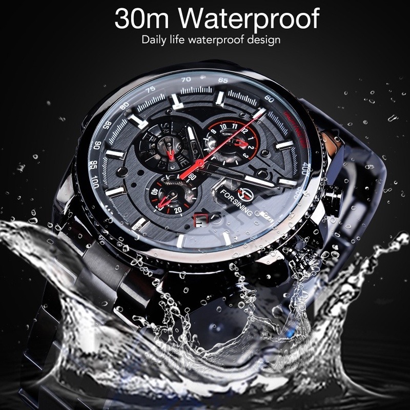 forsining automatic sport watch