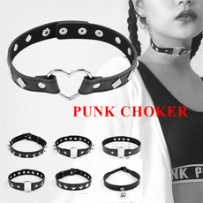 leatherchoker, Goth, Fashion, Jewelry