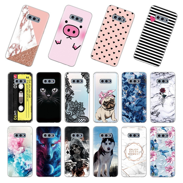 Galaxy S10e Case Galaxy S10 Lite Case Tznzxm 3D Cartoon Animals Character Shockproof Full Protective Lovely Soft Silicone Rubber Anti-Scratch Non-Slip Phone Back Case for Samsung S10e Blue Unicorn 