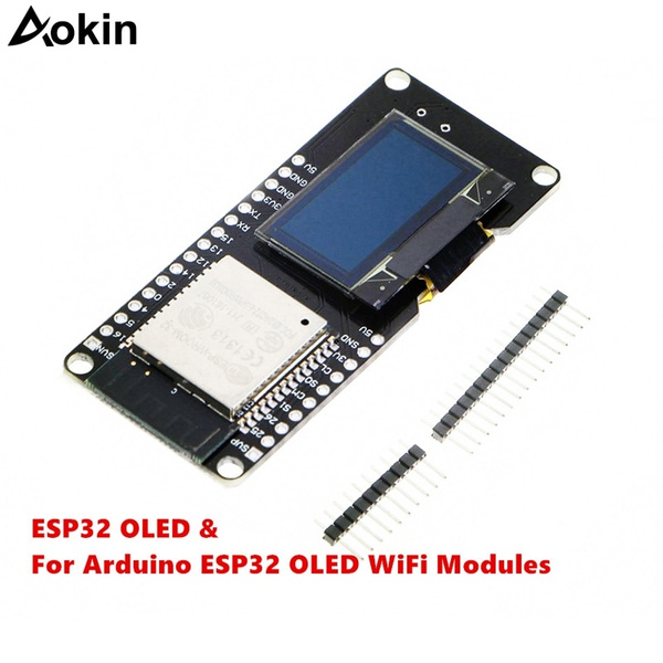 ESP32 OLED Wemos WiFi Module Bluetooth Dual ESP-32 ESP-32S ESP8266 OLED ...