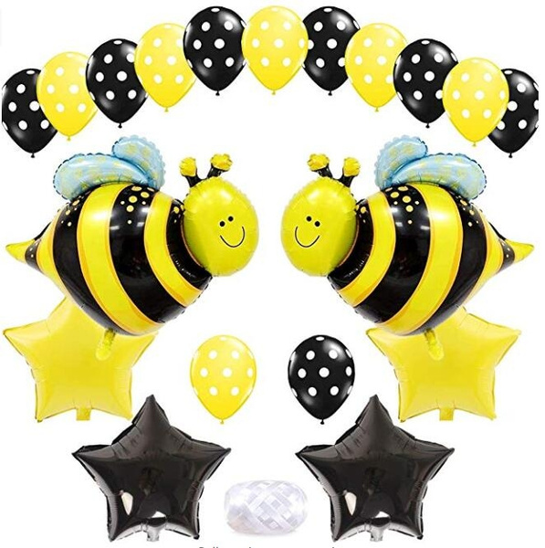 Bee Day Party Backdrop, Bumble Bee Birthday, Bee Birthday Party  Decorations, Bumble Bee Party Banner, First Birthday 