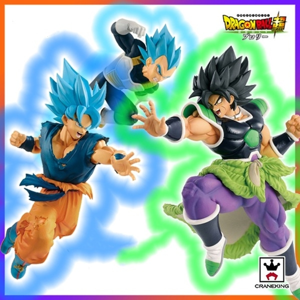 Goku and Vegeta Broly Movie Pack