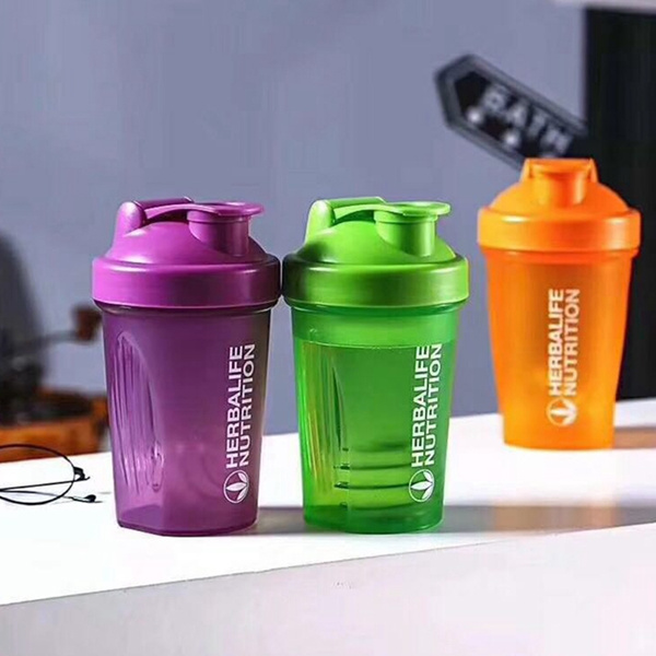 New Herbalife Logo 500ml Shaker Cup BPA-Free Water Bottle w/StainlessSteel  Whisk