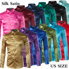 silk, Plus Size, Shirt, Sleeve