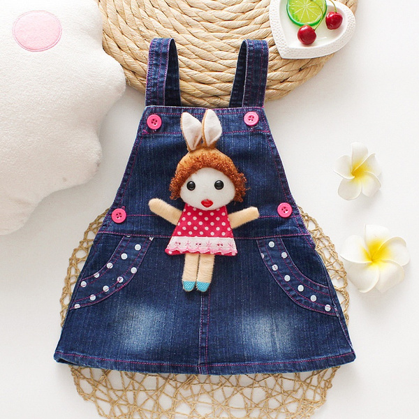 2022 Spring New Toddler Little Baby Girls Dresses Long Sleeve Denim Jeans  Kids Clothing - China Children's Dress and Kids Clothing price |  Made-in-China.com