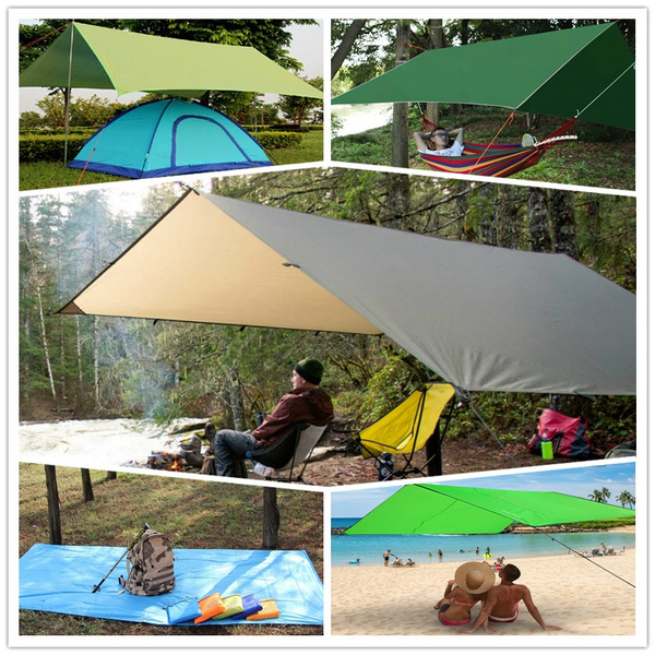 Camouflage Outdoor Tent Shelter Waterproof Shade Cloth for Outdoor Camping Picnic Blanket Yosoo Health Gear Camouflage Picnic Mat