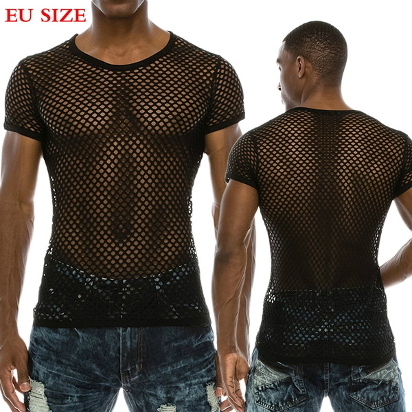 fishnet workout top