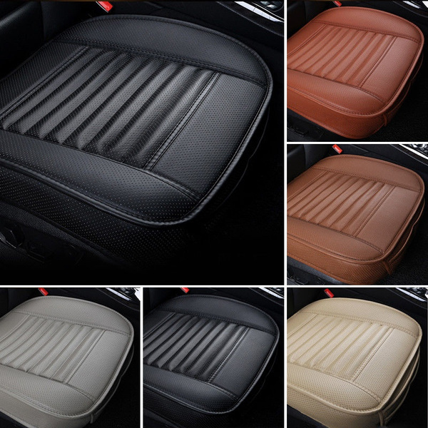 3D PU Leather Universal Car Seat Cover Pad Mat for Auto Chair Cushion Breathable