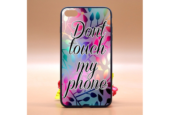 Dont Touch My Phone Case,Design Cute Girly Wallpaper Dont Touch My Phone  TPU+PC Phone Case Cover for IPhone/Samsung/Huawei | Wish