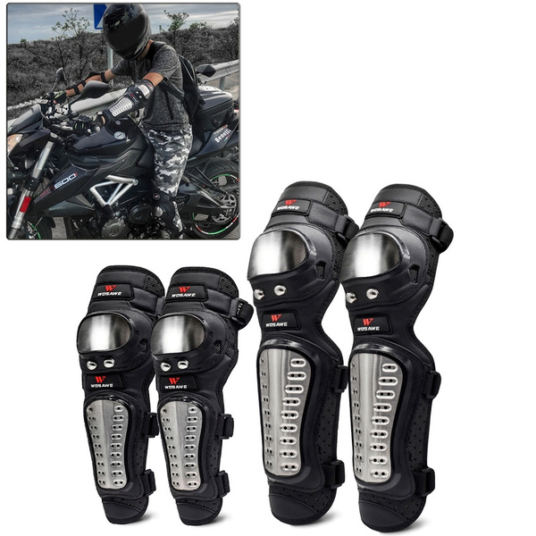 Motorcycle Knee Pads Protectors Guards Armor Kneepad Protective Gear