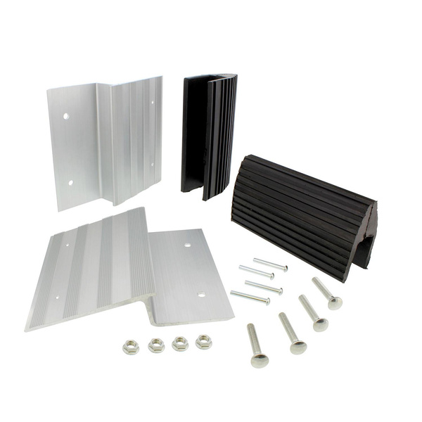 bisupply aluminum ramp kit – 8” inch truck ramp brackets