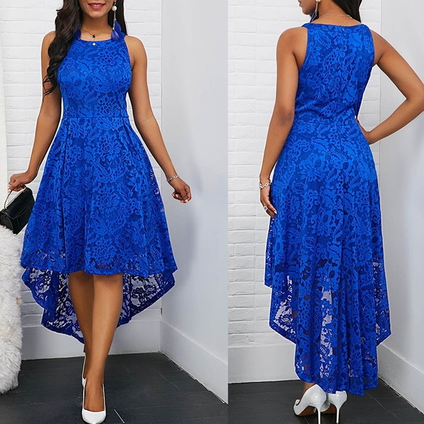 Wish royal sale blue dress