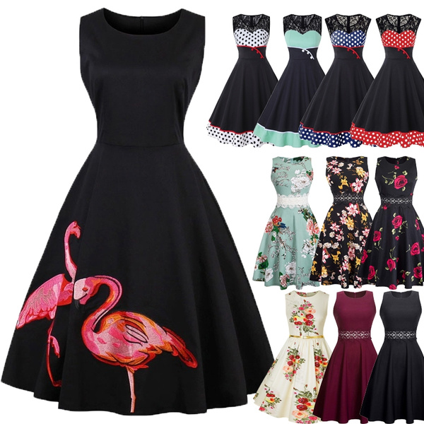 plus size flamingo dress