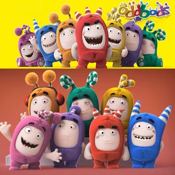 Oddbods Cartoons Plush Toys Plush Heads Bubbles Dolls Gifts | Wish