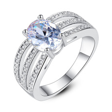 DIAMOND, Jewelry, Simple, Diamond Ring