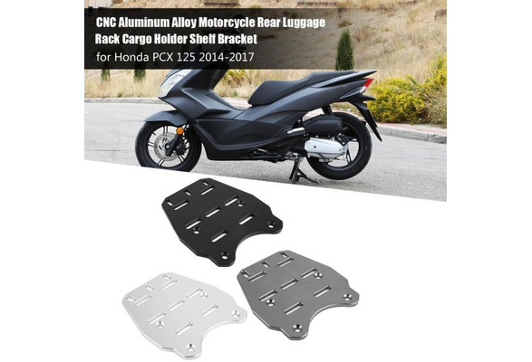 Bigking Rear Luggage Rack,CNC Aluminum Alloy Motorcycle Rear Luggage Rack Holder Shelf for PCX 125 150 2014-2019