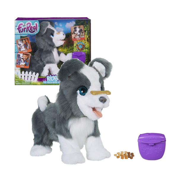 the Trick-Lovin' Interactive Plush Pet Toy Hasbro E0384 FurReal Friends Ricky 