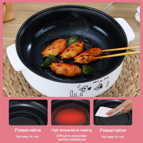 Multifunctional Electric Cooker 220V Heating Pan Cooking Pot
