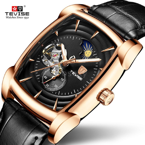 Tevise Men s Luxury Mechanical Watches Self Winding Wind Automatic