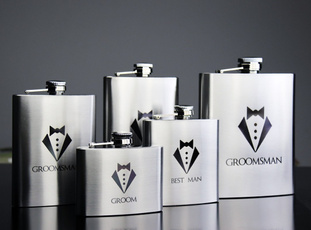 Flasks, Gifts, Wedding Supplies, Groomsmen Gift