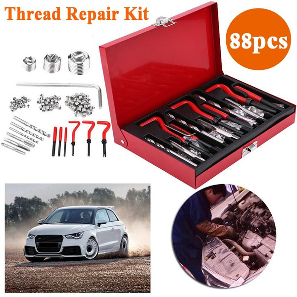 SQLMLZ 131-Piece Metric Helicoil Thread Repair Kit In M5 M6 - Foto 10
