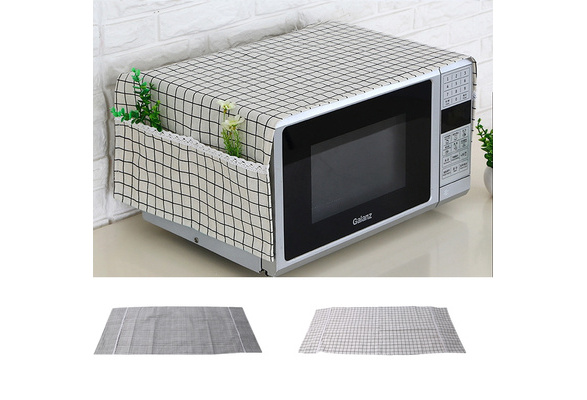Mvchifay Microwave Oven Cover Dustproof Cotton Machine Protector Decorative Kitc