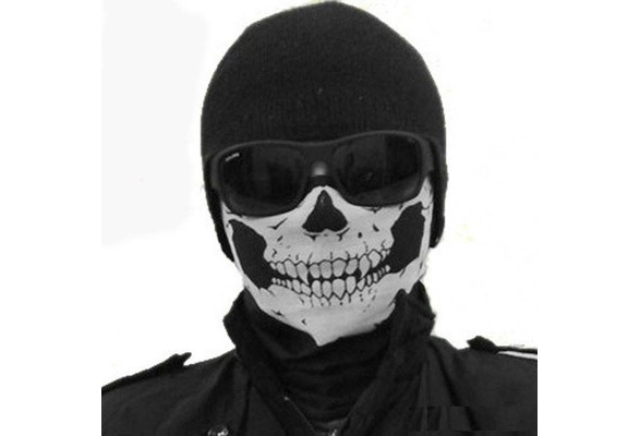 New Winter Ghost Simon Riley Skull Balaclava Ski Hood Cycling