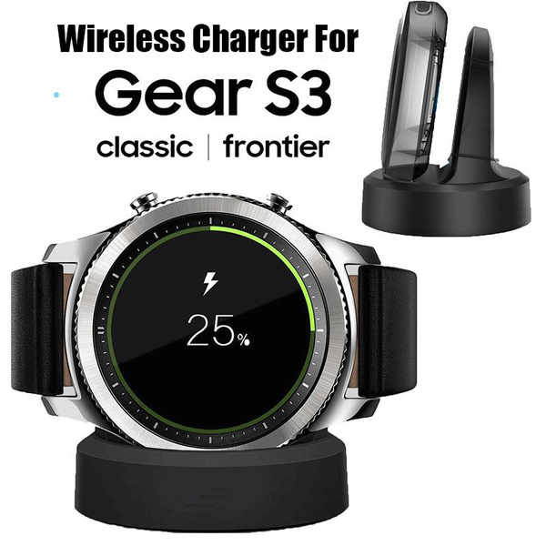 Wireless Stand Charging Charger Dock Station With Usb Power Cable For Samsung Galaxy Gear S2 S3 R732 R7 R770 Light Charge Dock Wish