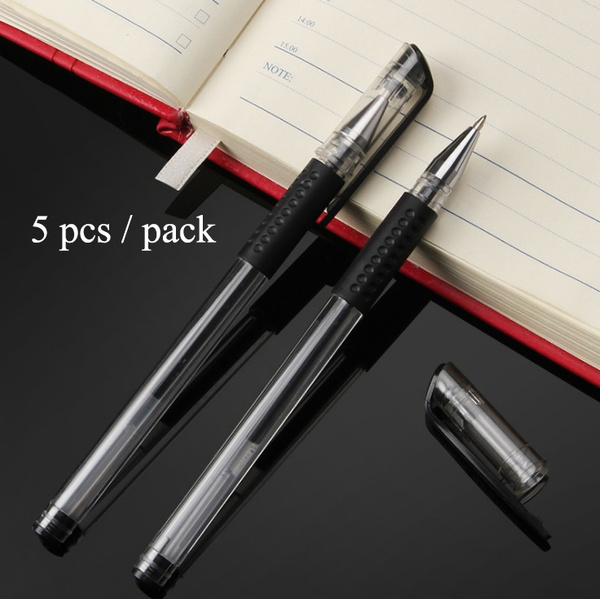 Stylo Bille En Acier Inoxydable - Noir, Neuf Avec étiquettes, Pack Bureau UK