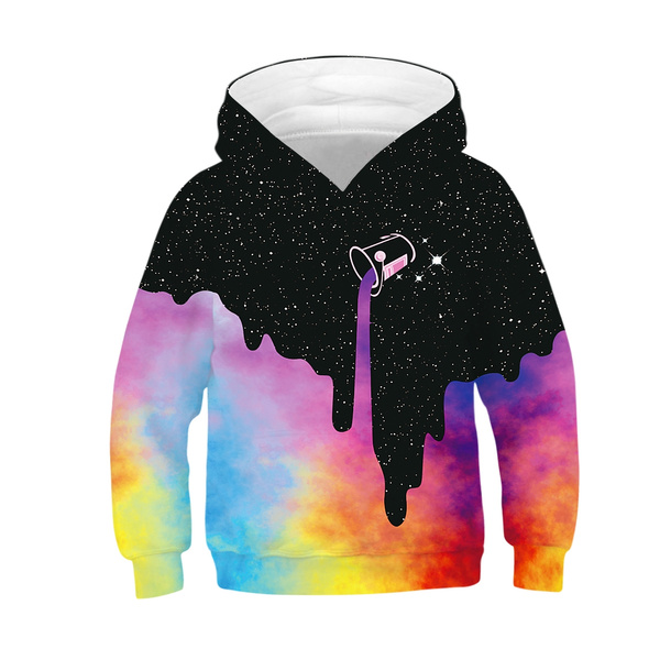 3d galaxy hot sale print hoodie