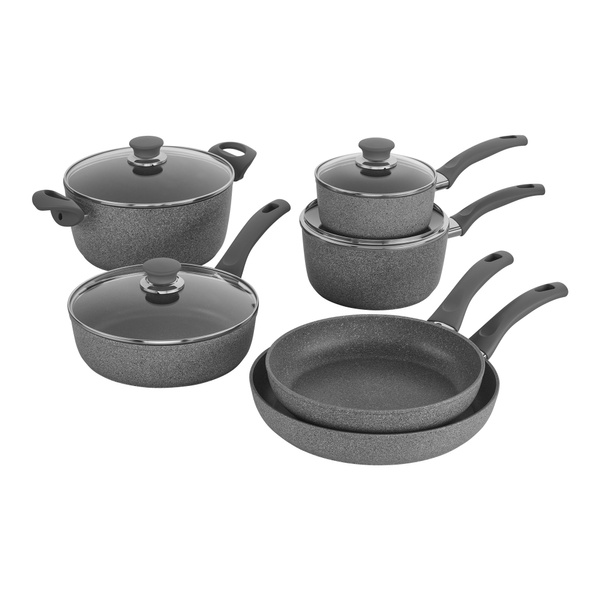 BALLARINI Modena by HENCKELS Forged Aluminum 10-pc Nonstick Cookware Set