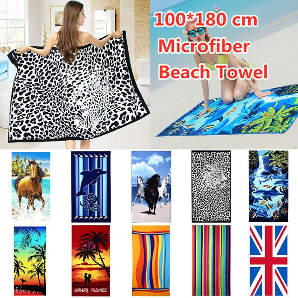 Microfiber Large Beach Towel, Microfiber Beach Mat Blanket