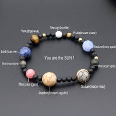 planetbracelet, galaxybracelet, Chain bracelet, Star