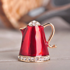 teapotbrooch, vividbrooch, brooches, enamelbrooch