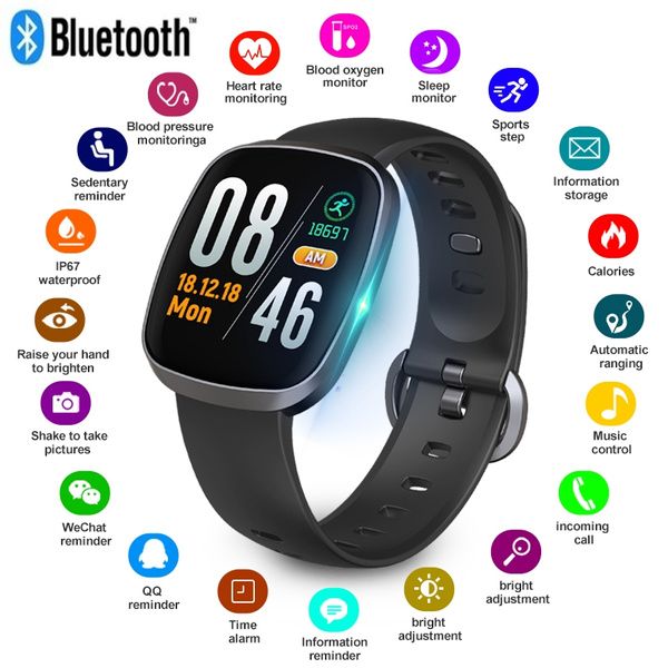 Smart Watch Waterproof GT103 Blood Pressure Fitness Tracker Sleep