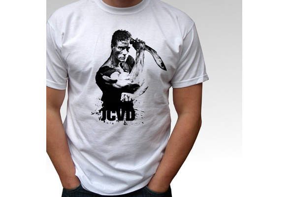 Jean Claude Van Damme Jcvd White T 