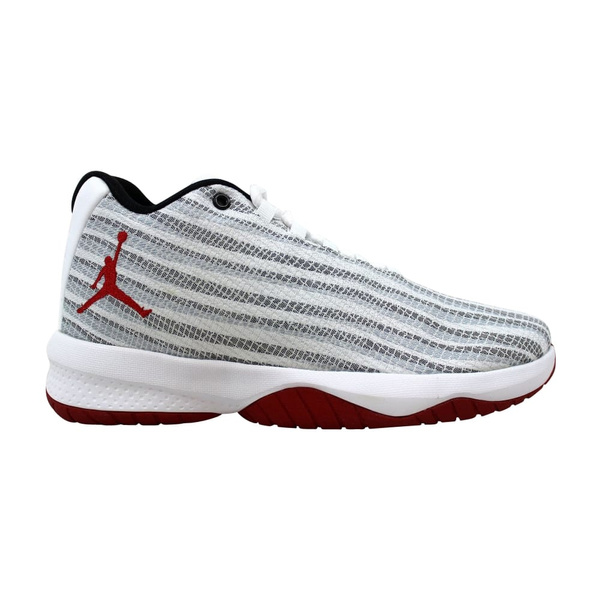 Nike Air Jordan B Fly BG White Gym Red Black Grade School 881446