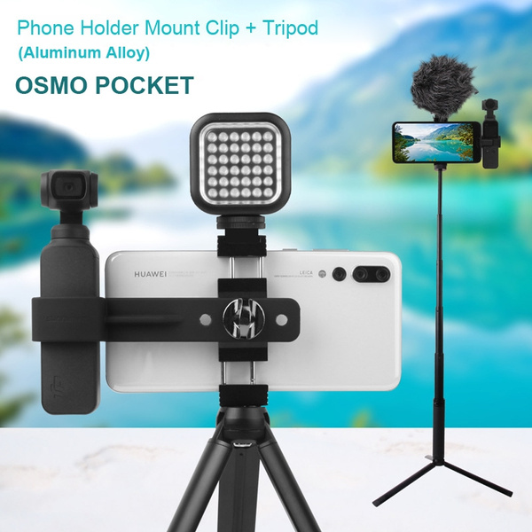 Phone Holder Mount Clip for DJI OSMO Pocket Handheld Gimbal Camera