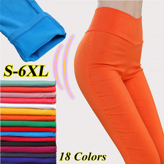（18 colors S-6XL）High Waist Women's Pants Woman Leggings White Black Stretch Trousers for Women Spring Pencil Pants Female Plus Size