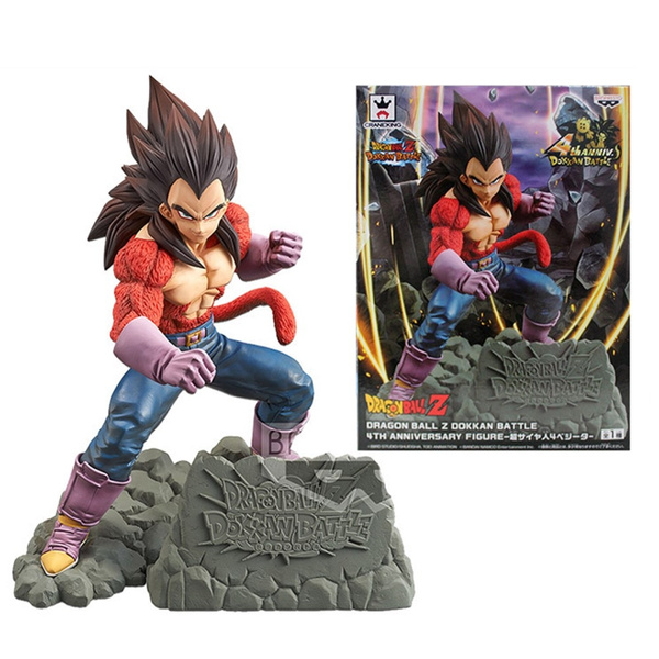 Vegeta Super Saiyan 4 Diorama 4th Anniversary Dragon Ball Z Dokkan Battle  Banpresto em Promoção na Americanas