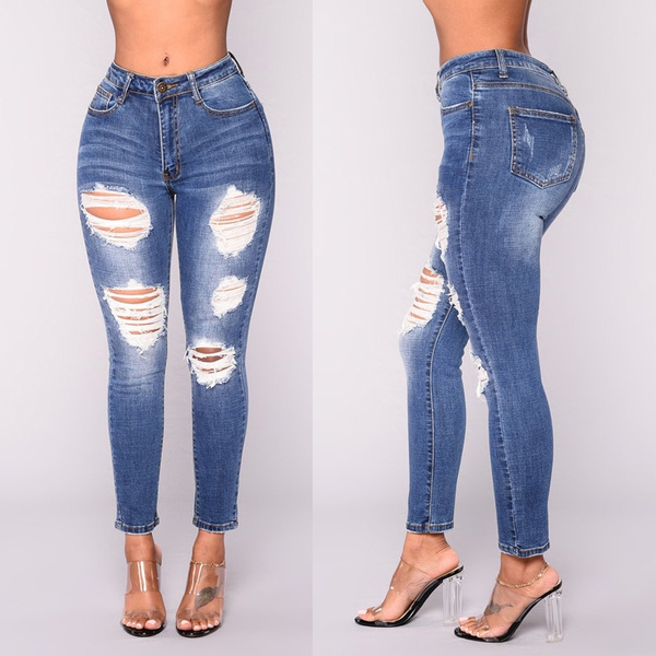 ripped vintage jeans