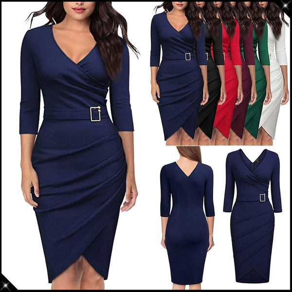 casual dresses for office