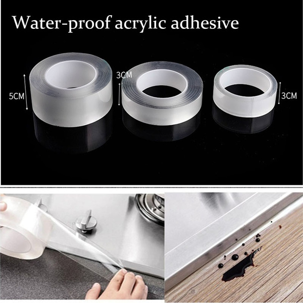 PVC Material Sink Stove Crack Strip Kitchen Bathroom Bathtub Corner ...