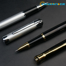 ballpoint pen, Steel, blackpen, Medium