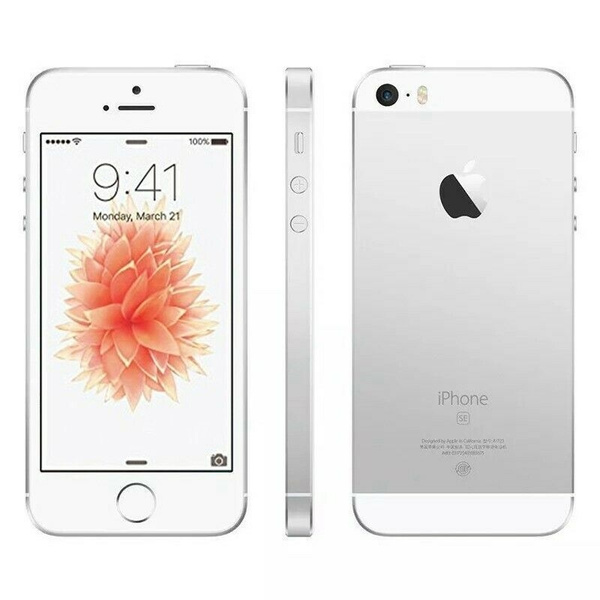 Apple Iphone Se 128gb Silver Unlocked A Grade Wish