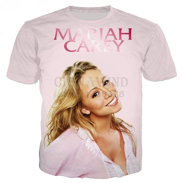 : Retro Style Mariah PInk Ombre Name T-Shirt : Clothing