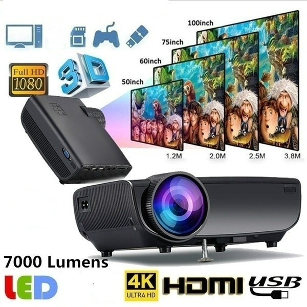 4K HD 130 inch projector wifi mobile 